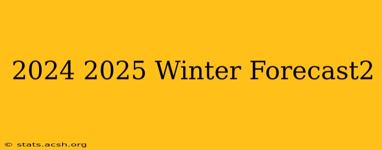 2024 2025 Winter Forecast2