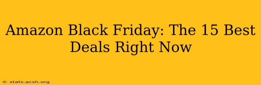 Amazon Black Friday: The 15 Best Deals Right Now