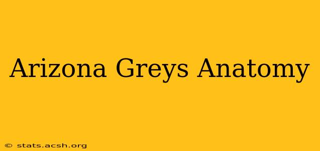 Arizona Greys Anatomy