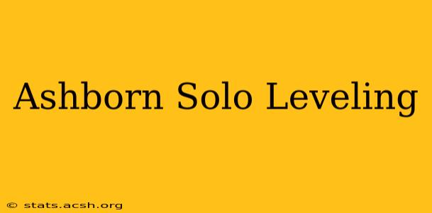 Ashborn Solo Leveling