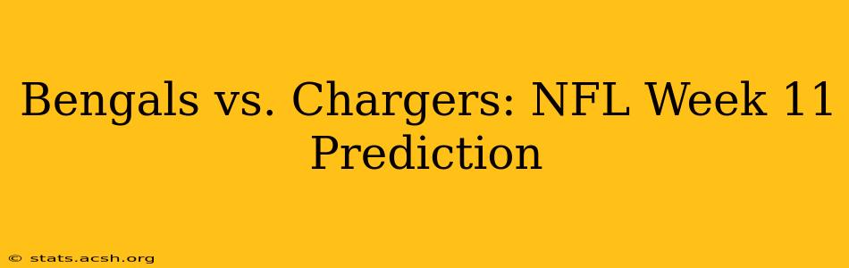 Bengals vs. Chargers: NFL Week 11 Prediction