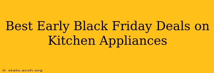 Best Early Black Friday Deals on Kitchen Appliances