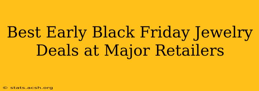 Best Early Black Friday Jewelry Deals at Major Retailers