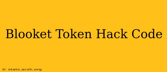 Blooket Token Hack Code