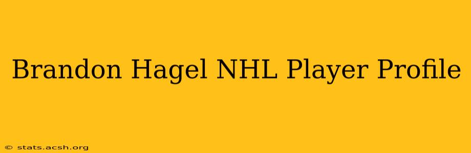 Brandon Hagel NHL Player Profile