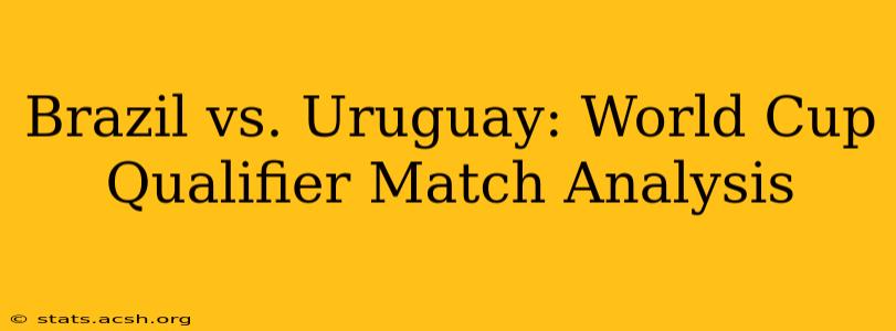 Brazil vs. Uruguay: World Cup Qualifier Match Analysis