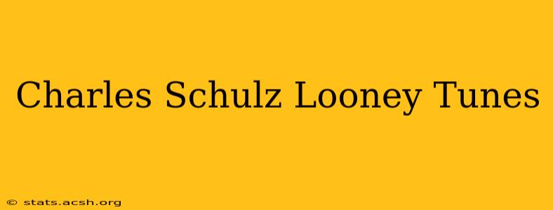 Charles Schulz Looney Tunes