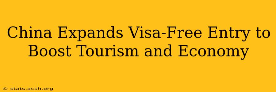 China Expands Visa-Free Entry to Boost Tourism and Economy