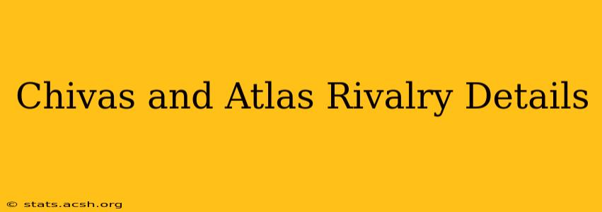 Chivas and Atlas Rivalry Details