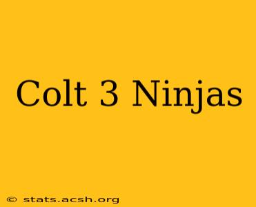 Colt 3 Ninjas