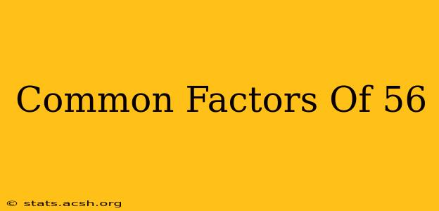 Common Factors Of 56