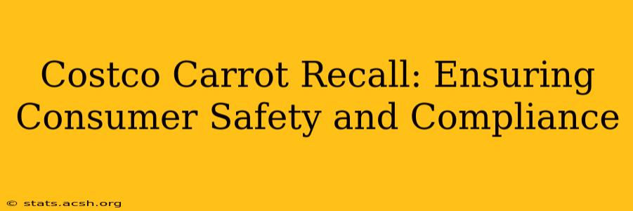 Costco Carrot Recall: Ensuring Consumer Safety and Compliance