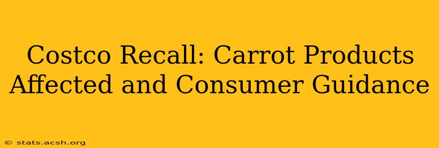 Costco Recall: Carrot Products Affected and Consumer Guidance