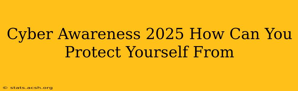 Cyber Awareness 2025 How Can You Protect Yourself From