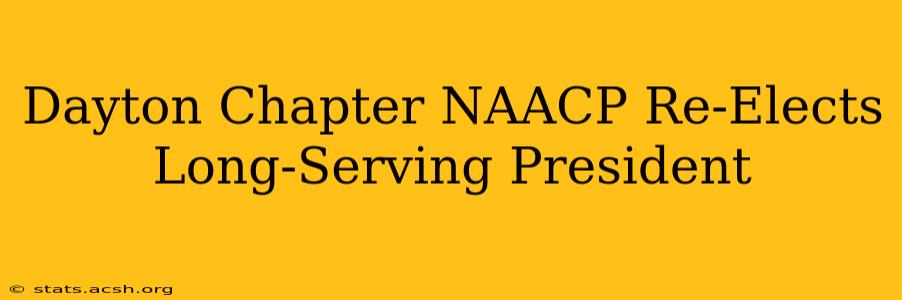 Dayton Chapter NAACP Re-Elects Long-Serving President