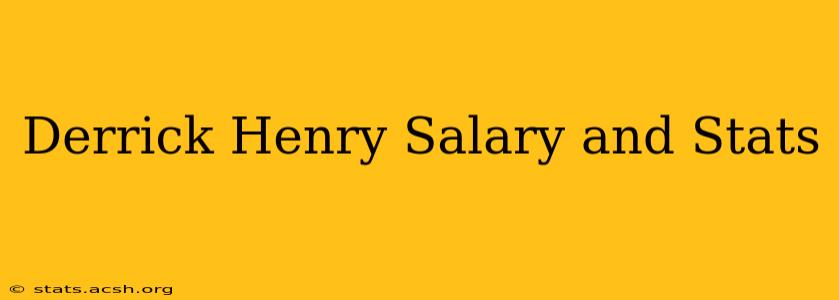 Derrick Henry Salary and Stats