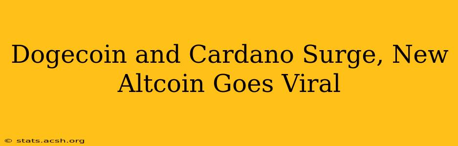 Dogecoin and Cardano Surge, New Altcoin Goes Viral