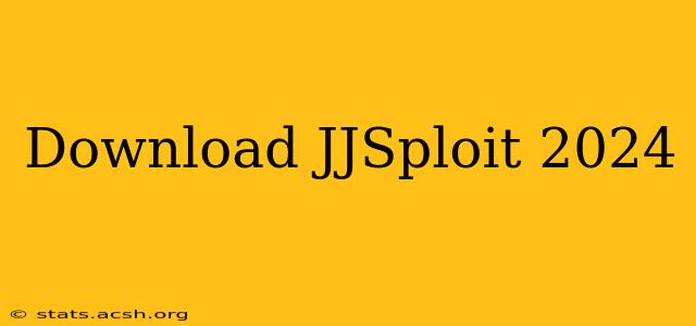 Download JJSploit 2024