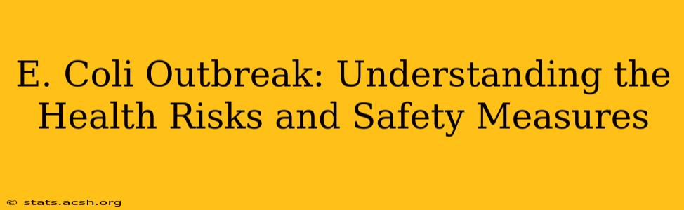 E. Coli Outbreak: Understanding the Health Risks and Safety Measures