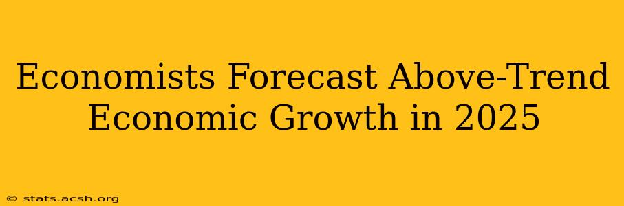 Economists Forecast Above-Trend Economic Growth in 2025