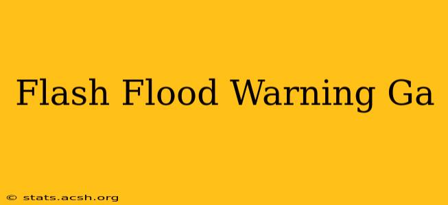 Flash Flood Warning Ga