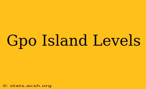 Gpo Island Levels