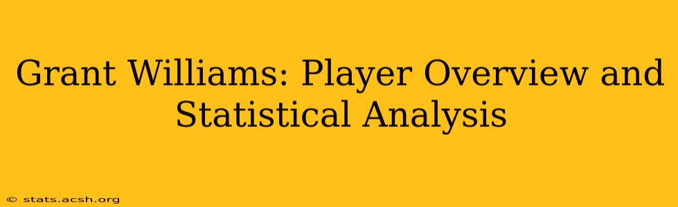 Grant Williams: Player Overview and Statistical Analysis