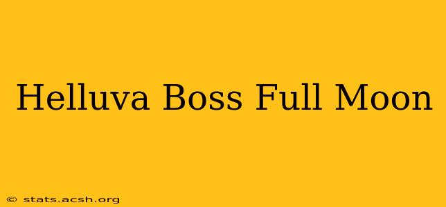 Helluva Boss Full Moon