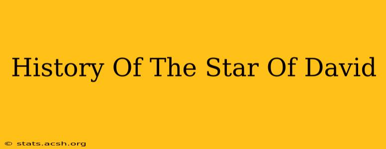 History Of The Star Of David