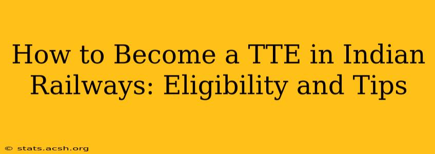 How to Become a TTE in Indian Railways: Eligibility and Tips