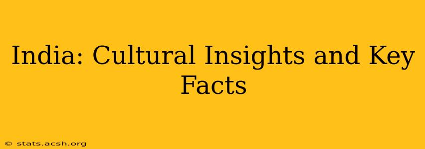 India: Cultural Insights and Key Facts