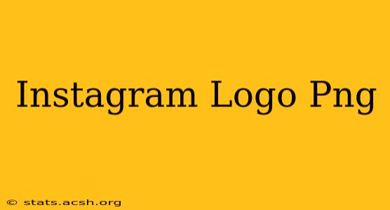 Instagram Logo Png