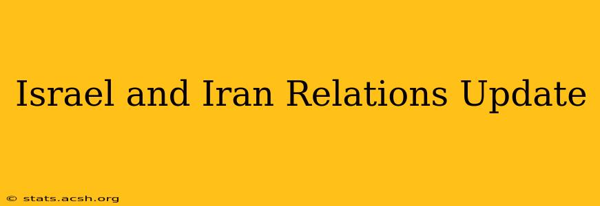 Israel and Iran Relations Update