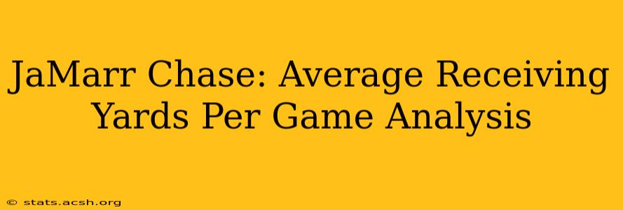 JaMarr Chase: Average Receiving Yards Per Game Analysis