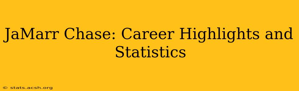 JaMarr Chase: Career Highlights and Statistics