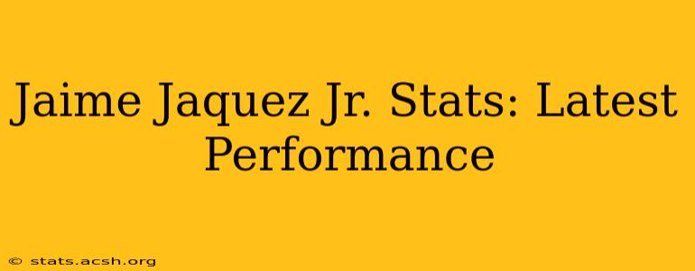 Jaime Jaquez Jr. Stats: Latest Performance