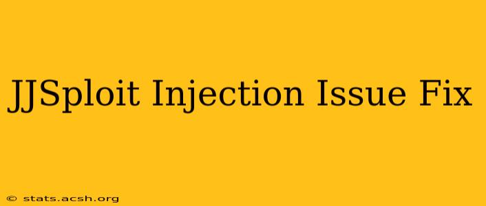 JJSploit Injection Issue Fix