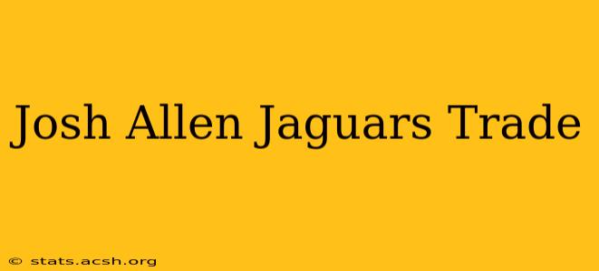 Josh Allen Jaguars Trade