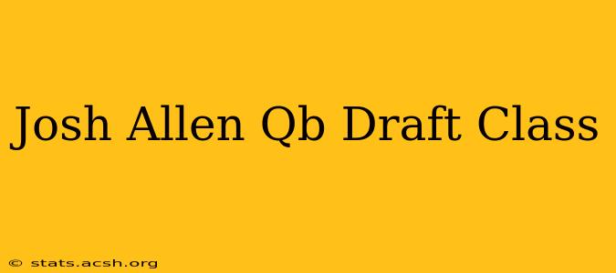 Josh Allen Qb Draft Class