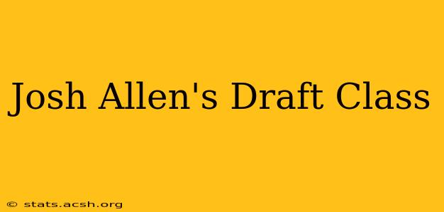 Josh Allen's Draft Class