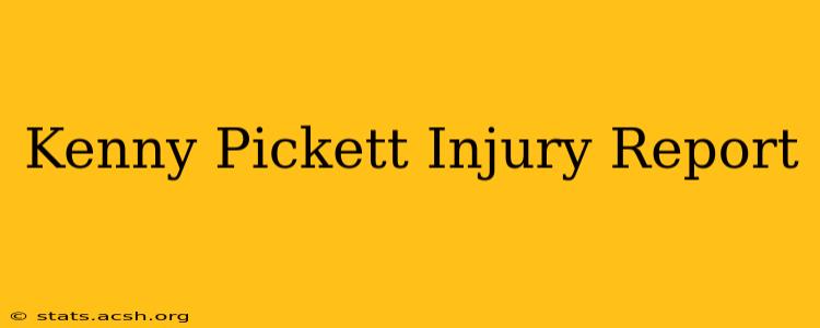 Kenny Pickett Injury Report