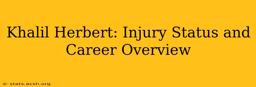 Khalil Herbert: Injury Status and Career Overview