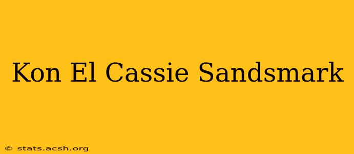 Kon El Cassie Sandsmark