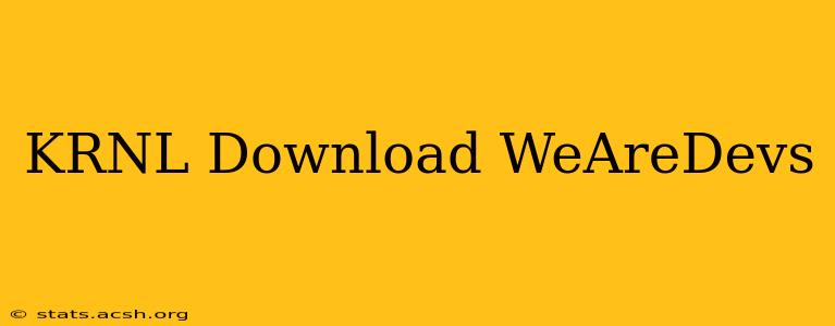 KRNL Download WeAreDevs