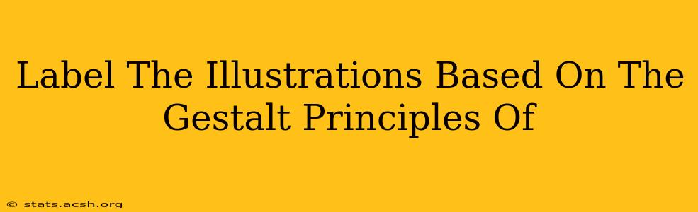 Label The Illustrations Based On The Gestalt Principles Of