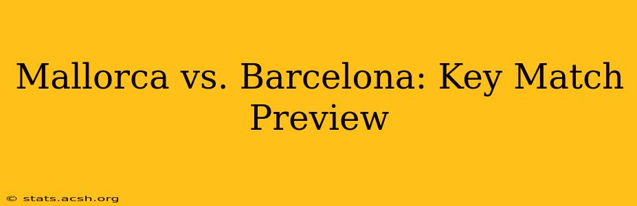 Mallorca vs. Barcelona: Key Match Preview