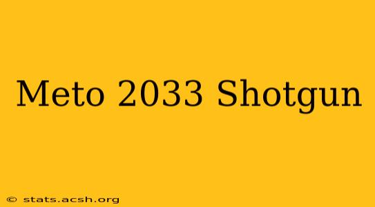 Meto 2033 Shotgun