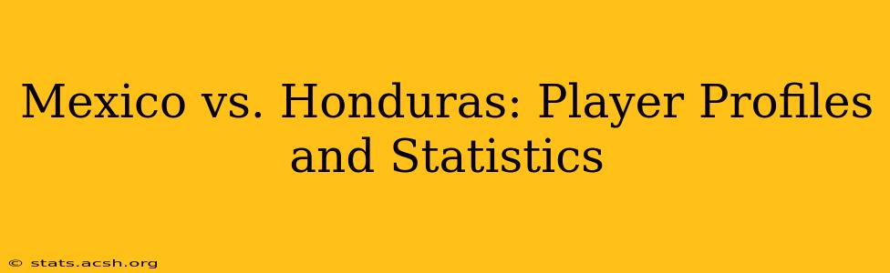 Mexico vs. Honduras: Player Profiles and Statistics