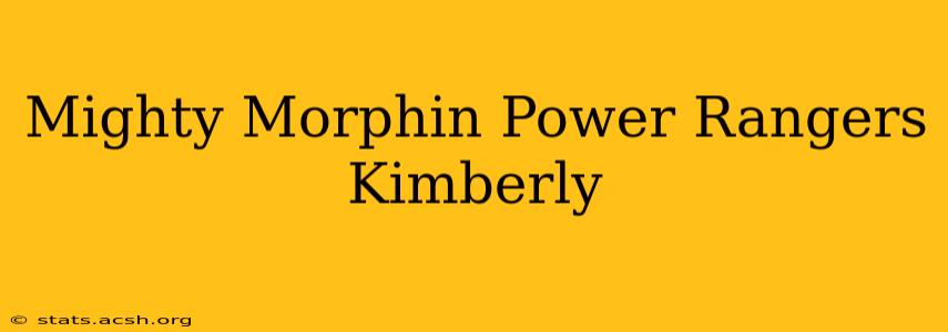 Mighty Morphin Power Rangers Kimberly