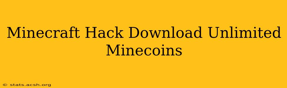 Minecraft Hack Download Unlimited Minecoins